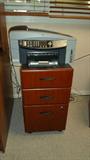wood front file cabinet