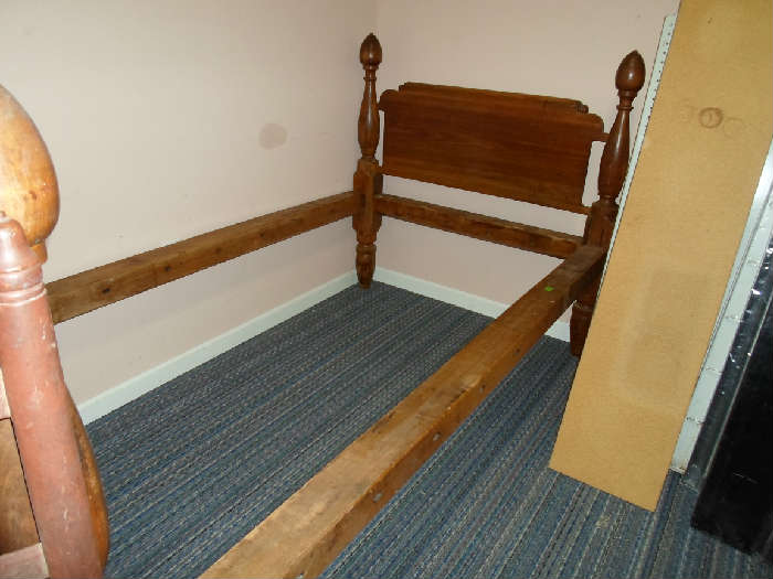 vintage twin rope bed