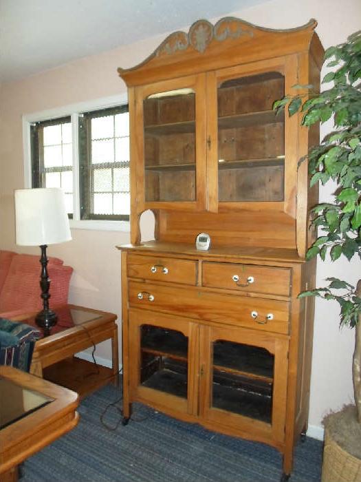 nice vintage china cabinet
