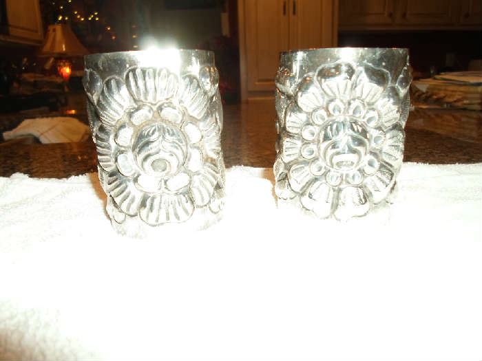 Tobias A Mexican silver cuffs