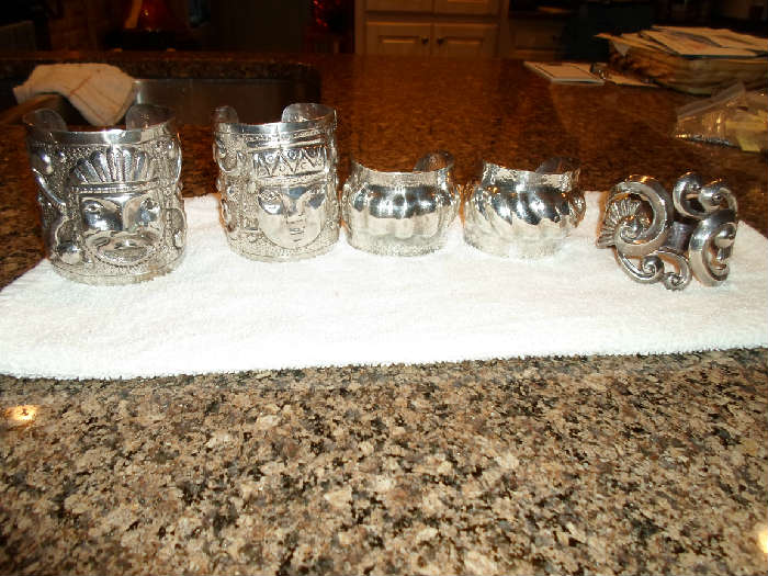 Sterling silver or 925 cuffs