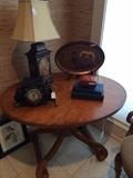 Approx. 3 ft round side table & more great accessories