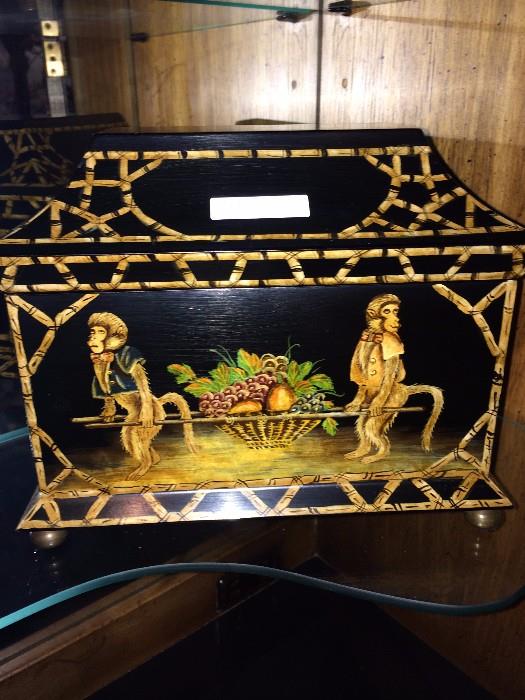 One of the many decorative boxes
