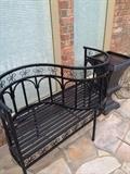            Courting bench perfect for the patio