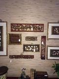               Carved Asian wall displays