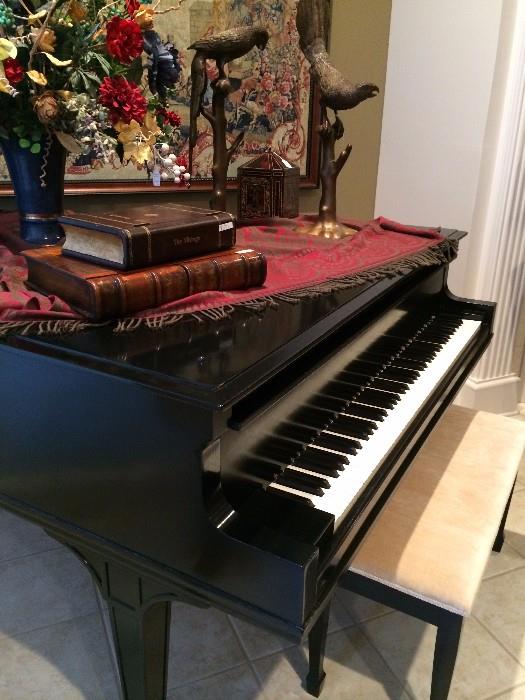                     Weber baby grand piano