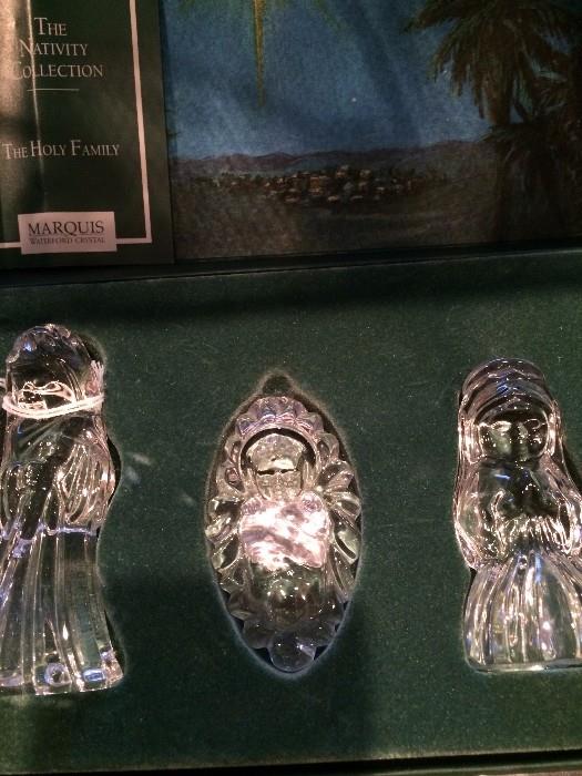 Marquis Waterford Crystal Nativity
