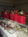              Many Christmas decorations