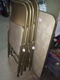              Card table & 4 folding chairs