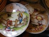 Cute Hand Painted Plates