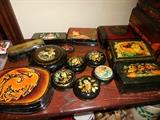 Russian Lacquer Boxes 