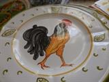 Jilly Walsh Signed hand painted Rooster Plate we have 2