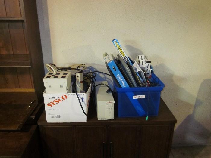 Power strips, keyboards, mouse(s)
