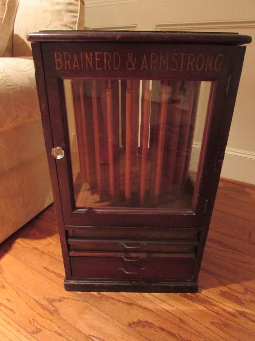 Aesome antique spoon cabinet