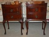 Pair of Mahogany Night Stands