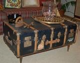 Antique Trunk Coffee Table