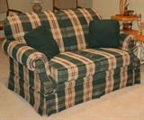 Plaid Loveseat