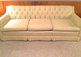 Lovely tufted vintage sofa, no stains