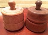 Antique wooden butter molds in very nice condition