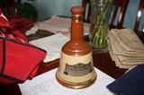 Vintage Bell liquor bottle