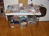 tons of beading and other craft supplies