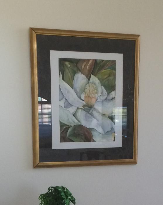 Original art work by homeowner.