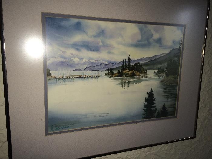Montana Watercolor prints