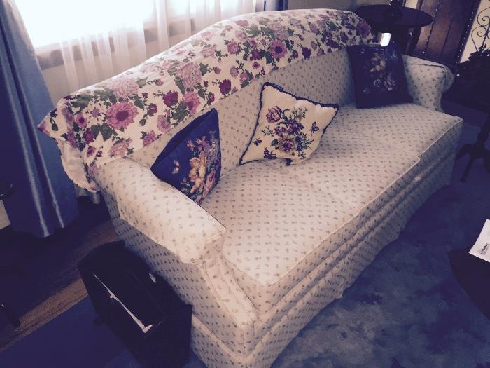 One of three Couched in excellent condition.  One is a pull out bed
