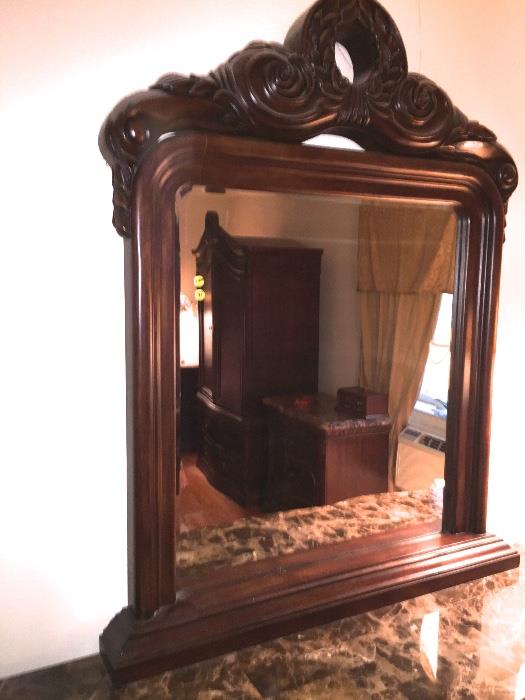 Mirror available quite large and in near new condition, below dresser not available