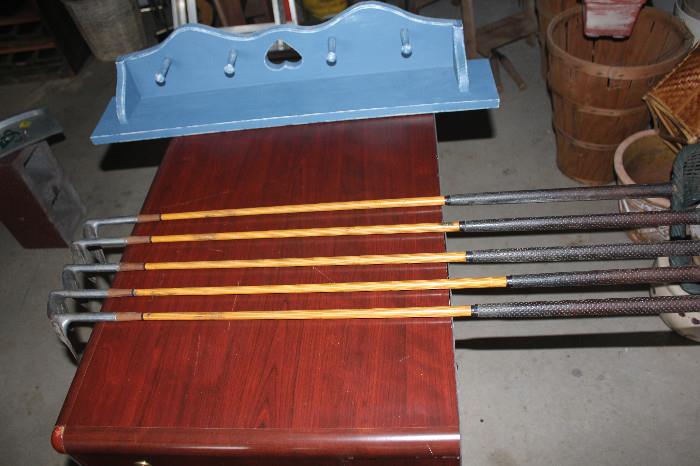 Bamboo shaft golf clubs