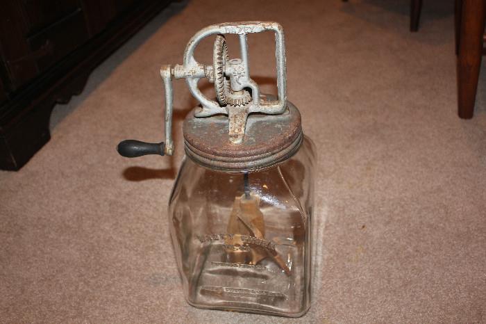 square butter churn 