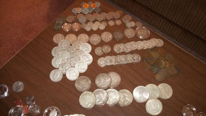 older coins (AUCTION ITEMS)