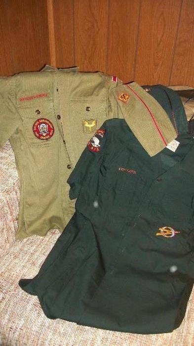 Boy Scout Exployer items