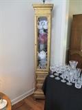 Gold Curio Cabinet