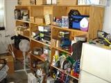 More garage items, garage refrig.