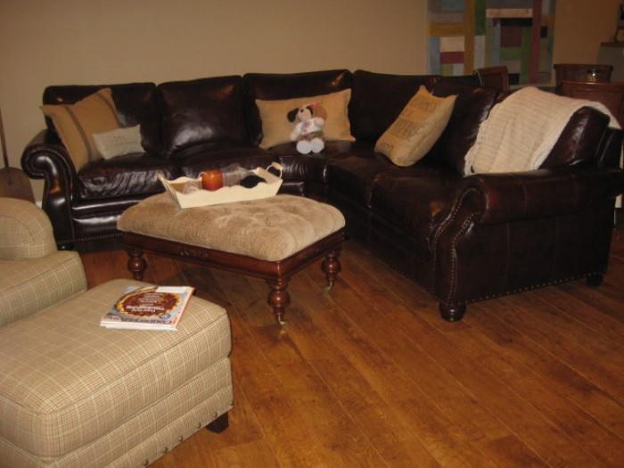 Sectional Leather from Walter E. Smithe