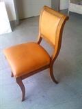 Nancy Corzine Chair in Leather $250