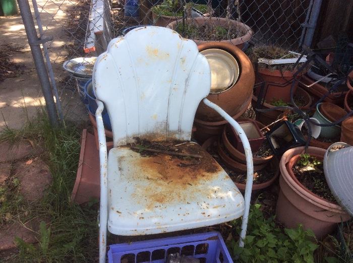 VINTAGE OUTDOOR CHAIR