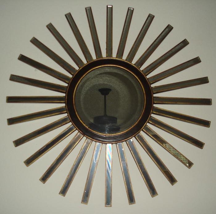 Sunburst mirror