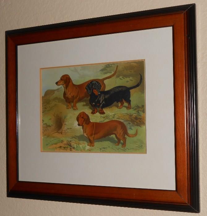 Dachshunds Painting 