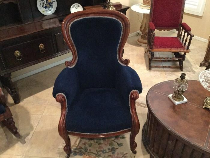 Mahogany Hoop-Back Chair, Circa 1870 - 1880