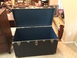 Steamer Trunk open