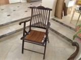 ANTIQUE VICTORIAN DECK CHAIR