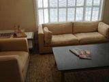oversized decoratoer sofa and chairs, cotton, down, hemp color,
