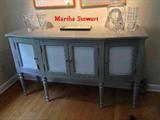 Martha Stewart sideboard, grey, mint condition