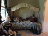 Vintage Twin Canopy Bed