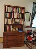Lots of Books !!!! Ethan Allen Bookcase