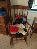Signed rocking chair