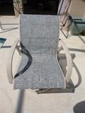 Chairs for patio set, swivel and rock
