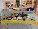 Misc. Milkglass, Lenox, Noritake , kitchen and household items